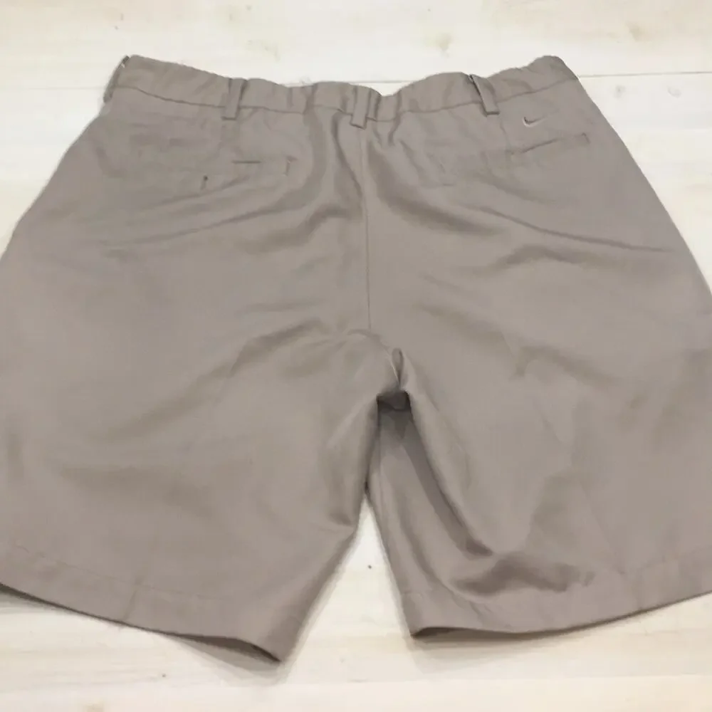 Nike Dr Fit Performance athletic athleisure golf tennis pleated golf shorts 36